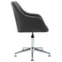 Swen Studio -  Swivel Dining Chairs 6 pcs Dark Grey Fabric (UK/IE/FI/NO only) (6x331499)